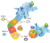 Развивающая игрушка Biba Toys Слоненок Элли Голубой
