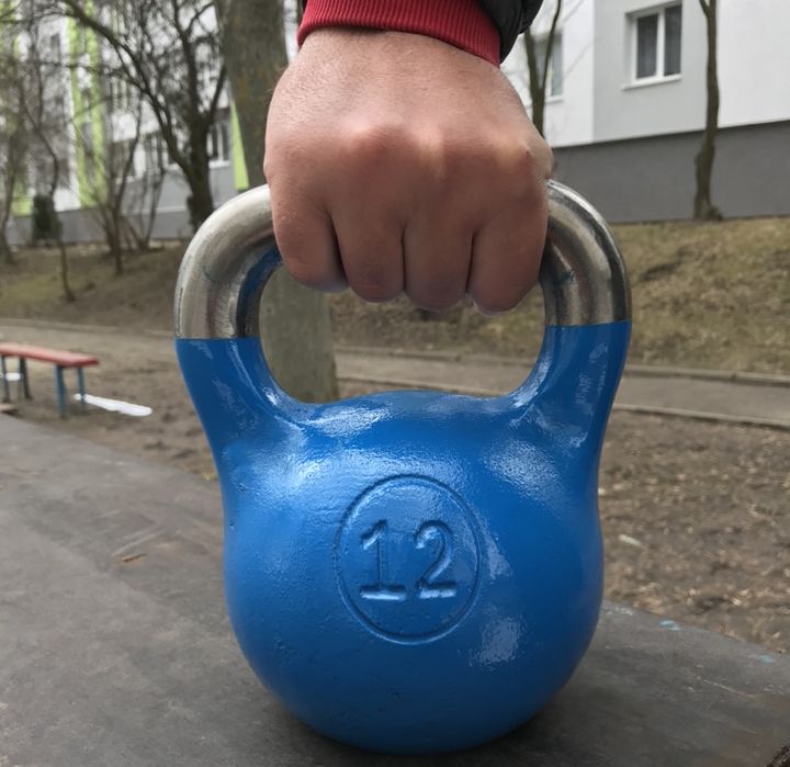 Гиря 12 кг чавунна