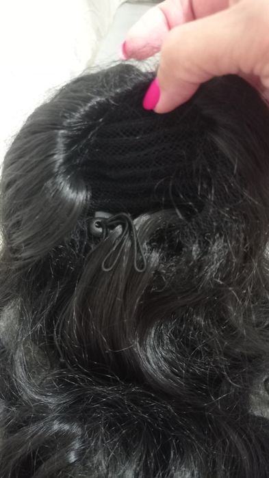 Распродажа!  Шикарный хвост- шиньон, черный для вашей красоты!