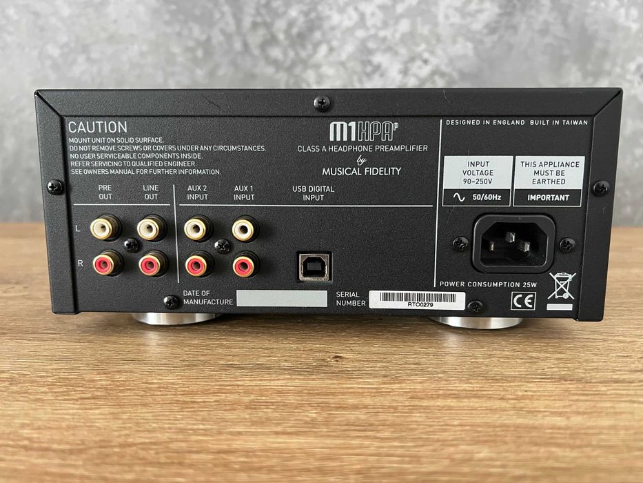 Усилитель для наушников Musical Fidelity M1 HPAP (ЦАП/DAC + пред)