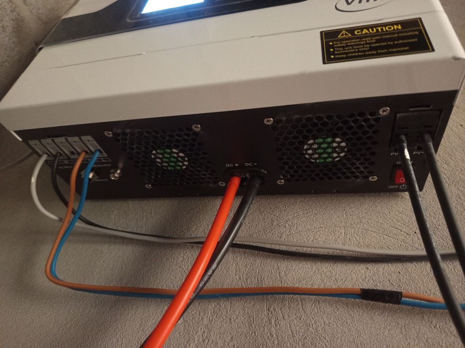 Гібридний інвертор must 5048 vhm низьковольтний mppt 60-250v +Can