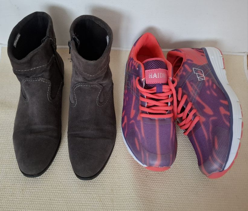 Tamaris, botki damskie r.40 + gratis  buty sportowe  r.40