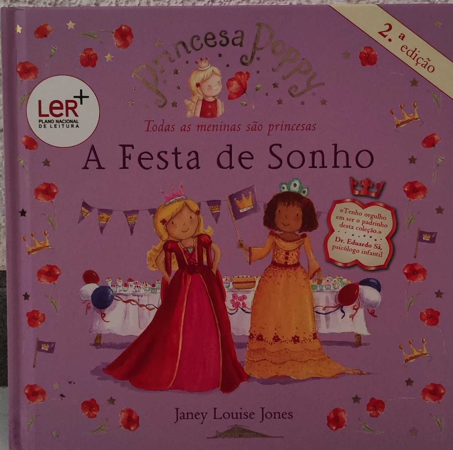 Livros princesa poppy