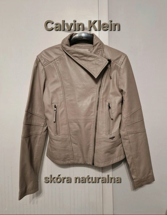 Kurtka ze skóry Calvin Klein M/L