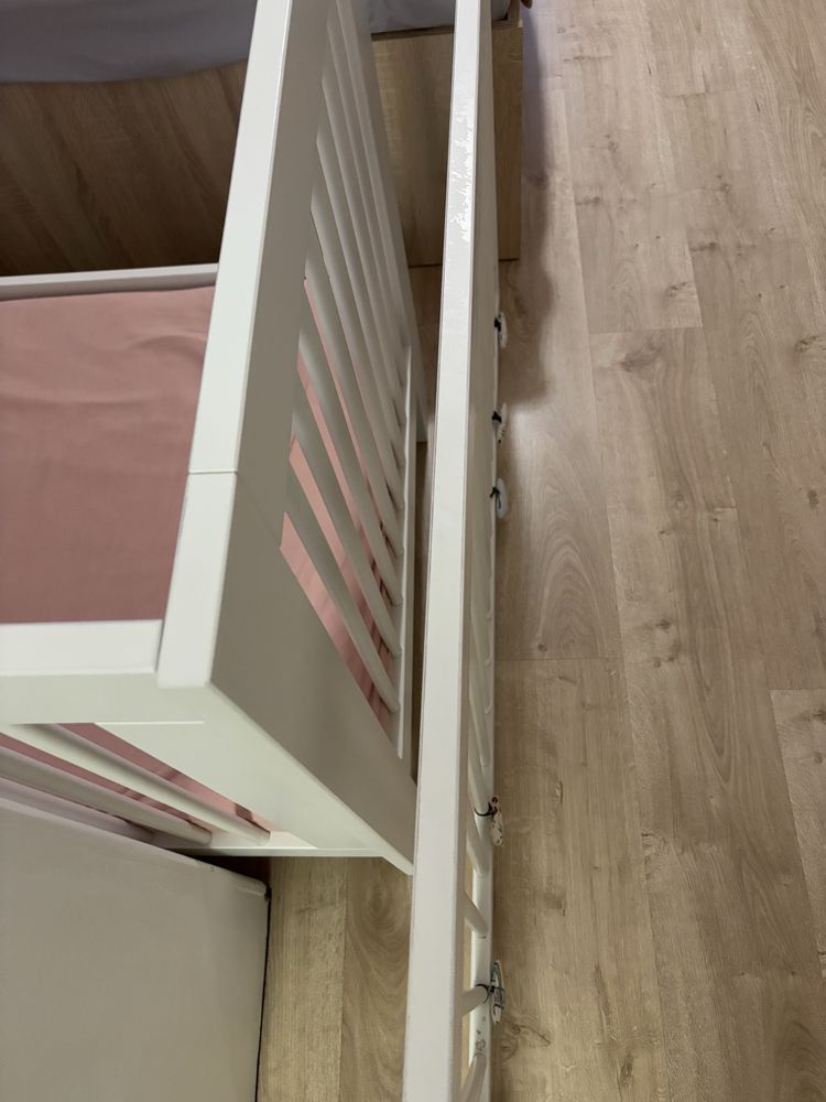 Łóżeczko pinio basic 140x70 (kompletne)