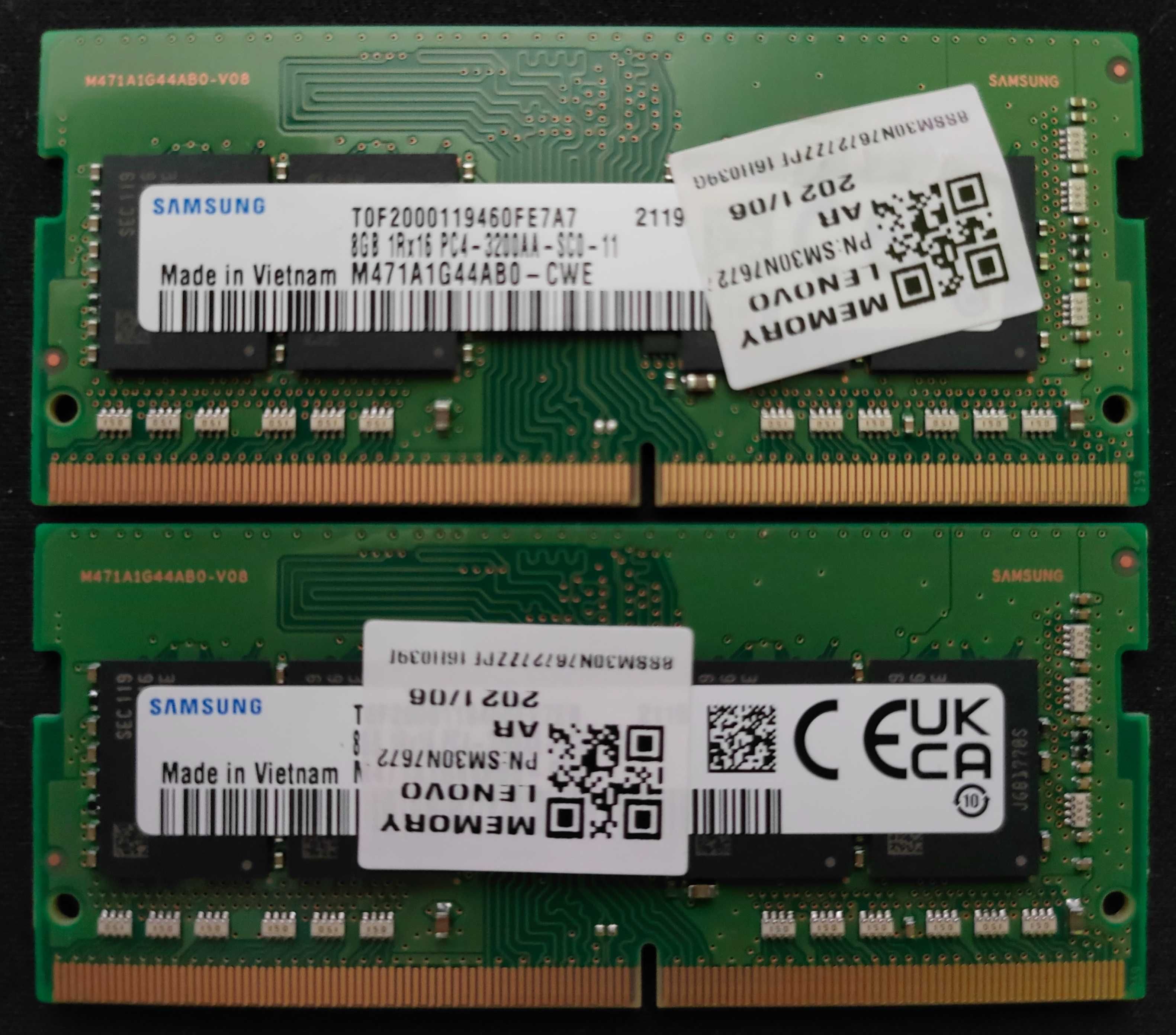 Pamięci RAM do laptopa 16GB (2x8GB) DDR4 3200MHz Samsung