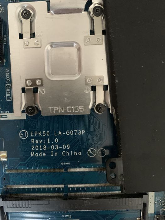 Części, Laptop Hp  15- Da0008na