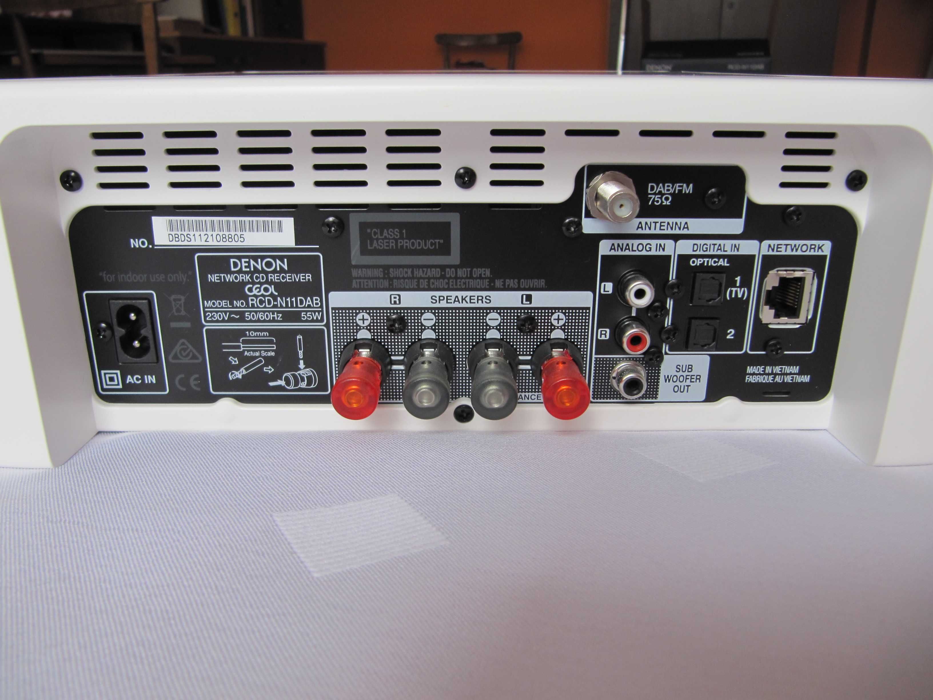 Denon Ceol RCD-N11-DAB – idealny stan i piękny dźwięk