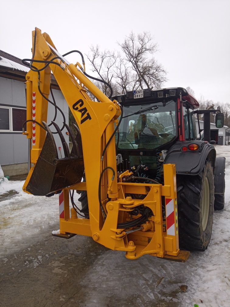 Koparka do ciągnika (minikoparka ramię kipiące cyklop troll JCB Cat)