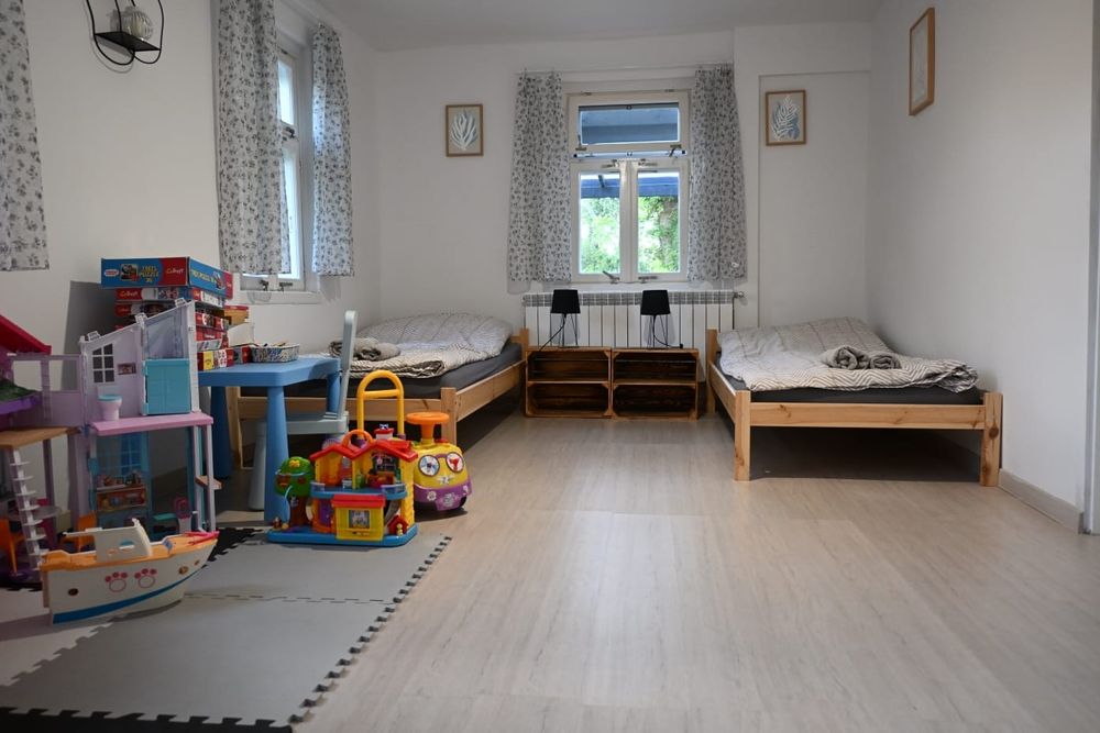 Agroturystyka Zakątek Dziemianówka Giby jezioro domek noclegi sauna ba