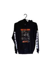 Green Day dwustronne vintage zip hoodie, rozmiar S