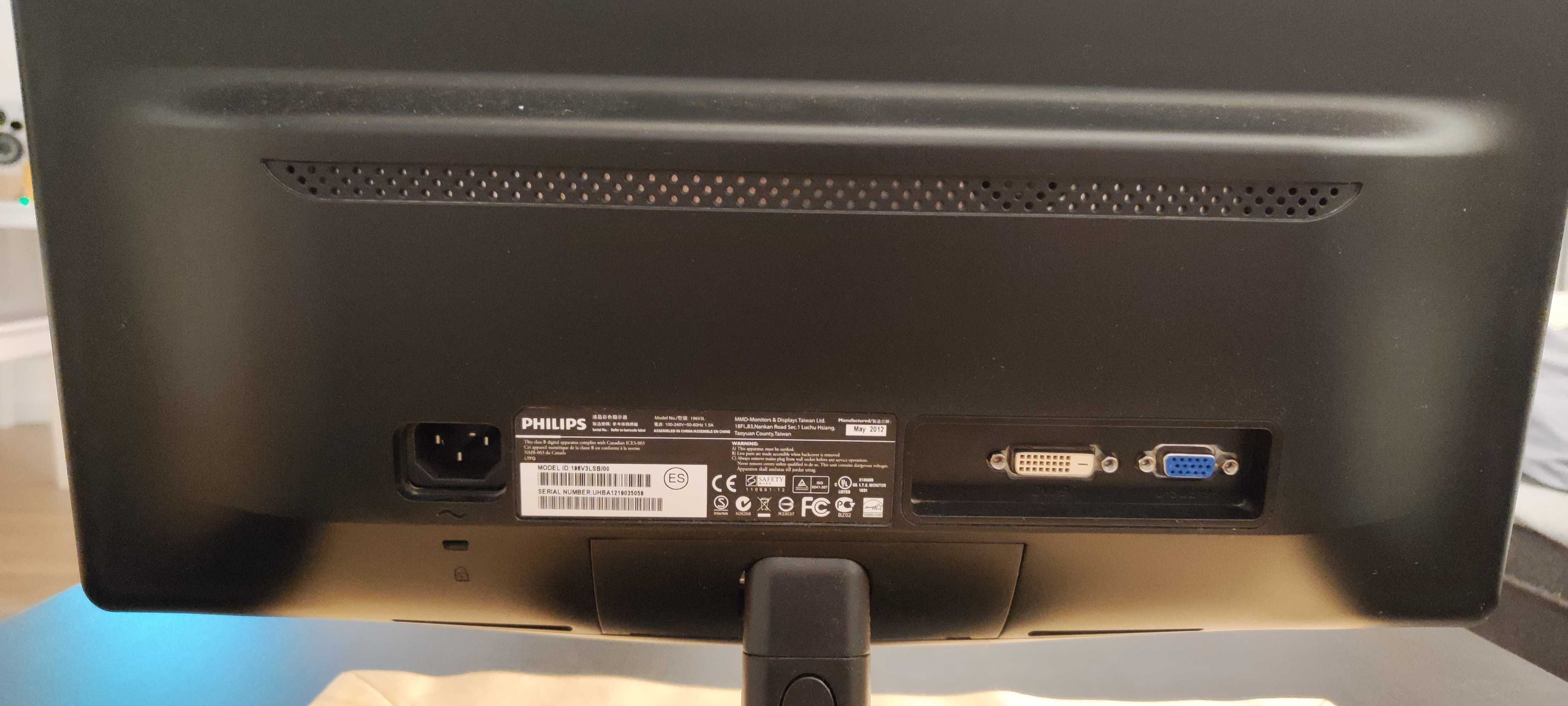 Monitor PHILIPS 196V3LSB/00