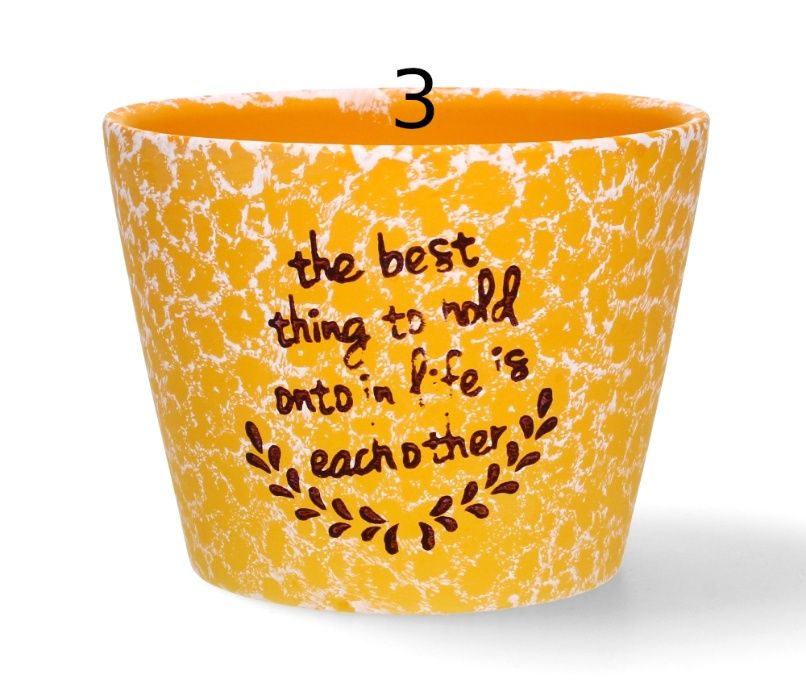 Osłonka ceramiczna doniczka na kwiaty zioła ogród balkon taras