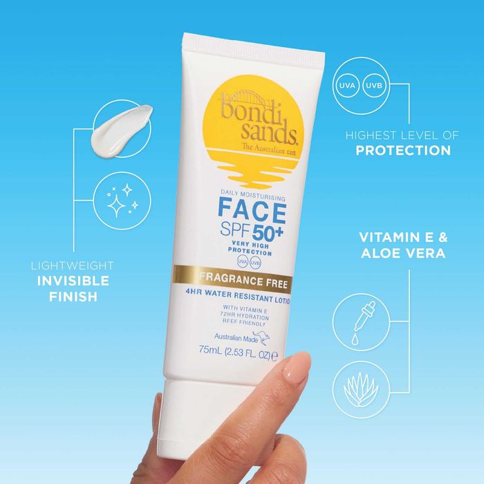 Krem ochronny do opalania do twarzy BONDI SANDS Lato SPF50+ 75 ml