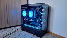 Komputer Gamingowy do gier PC rtx 5060 rx 9060 16gb. Ddr4 32gb nvme 1t