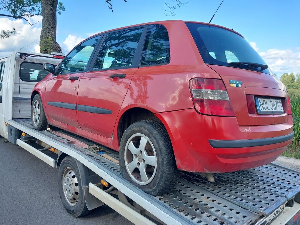 Części fiat stilo 1.9 jtd silnik skrzynia drzwi klapa szyba zderzak