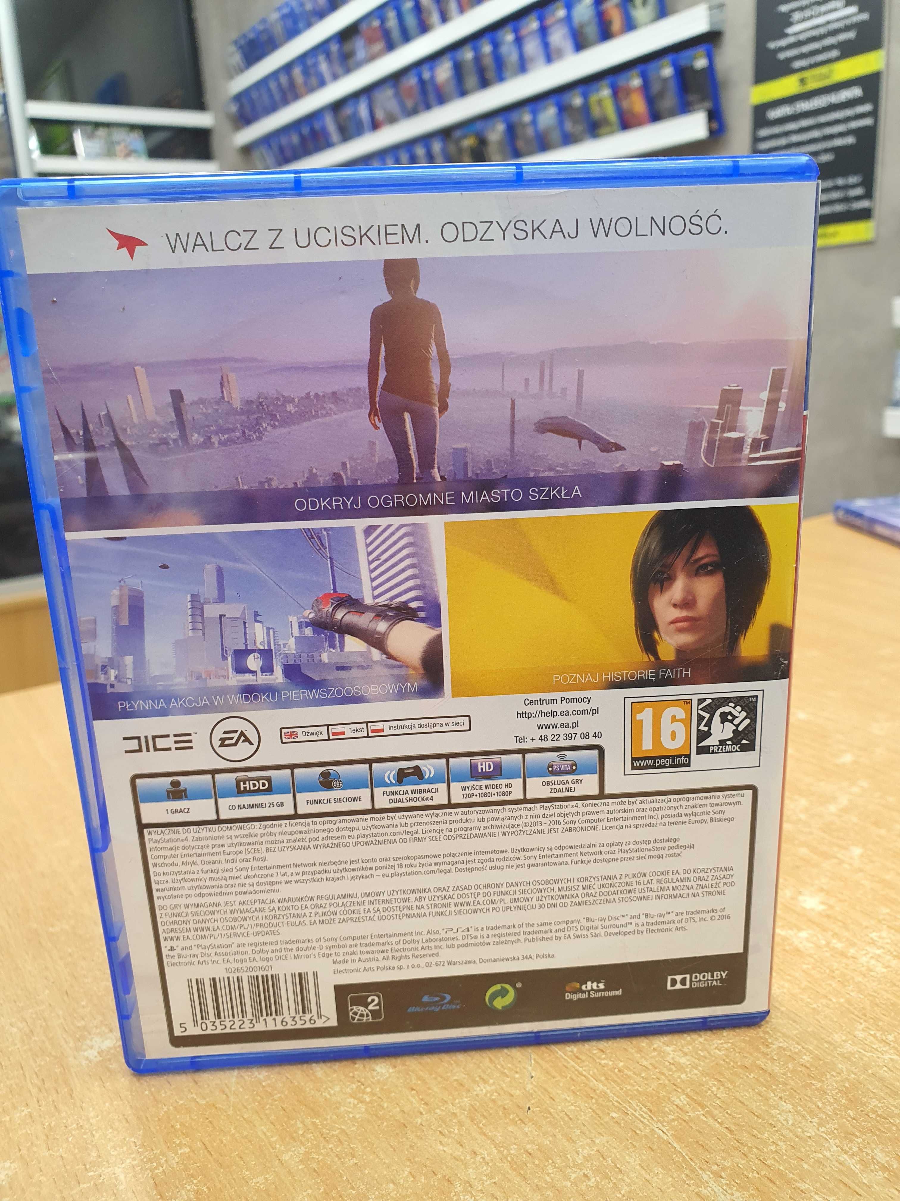 Mirror's Edge PS4 Skup/Sprzedaż/Wymiana Lara Games