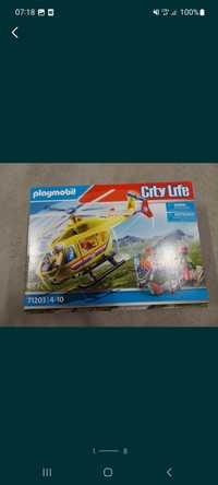 Playmobil 71203 City  helikopter  nowy