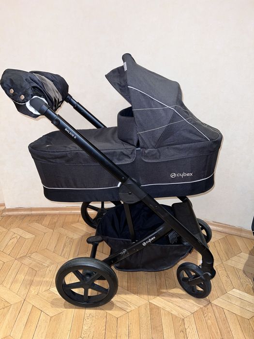 Дитяча Коляска 2 в 1 Cybex Balios S Lavastone black-black