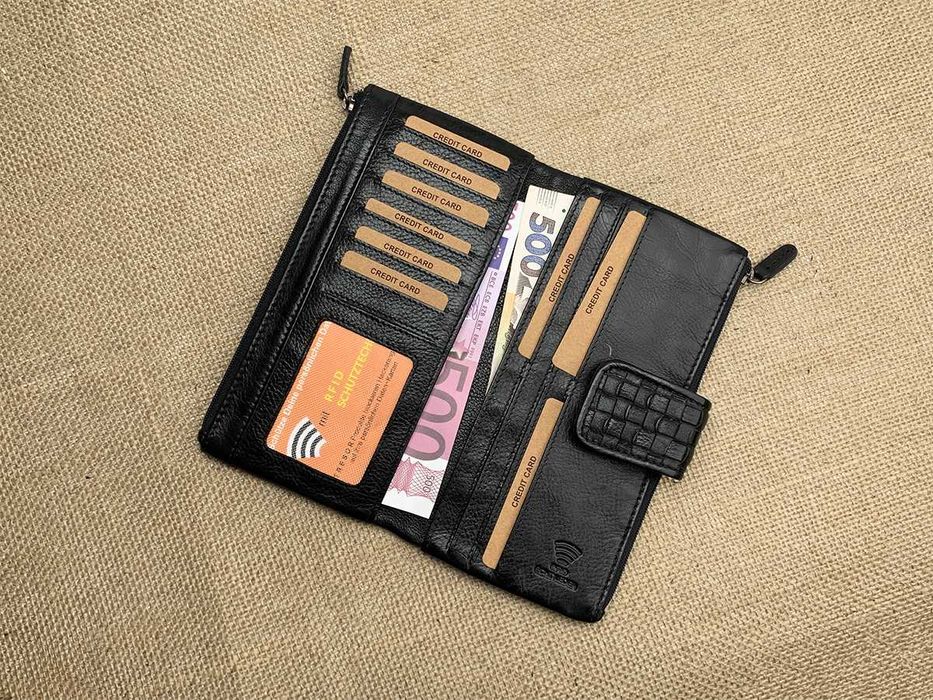 Портмоне кожаное мягкое Hill Burry 55-19310 Германия гаманець шкіряний