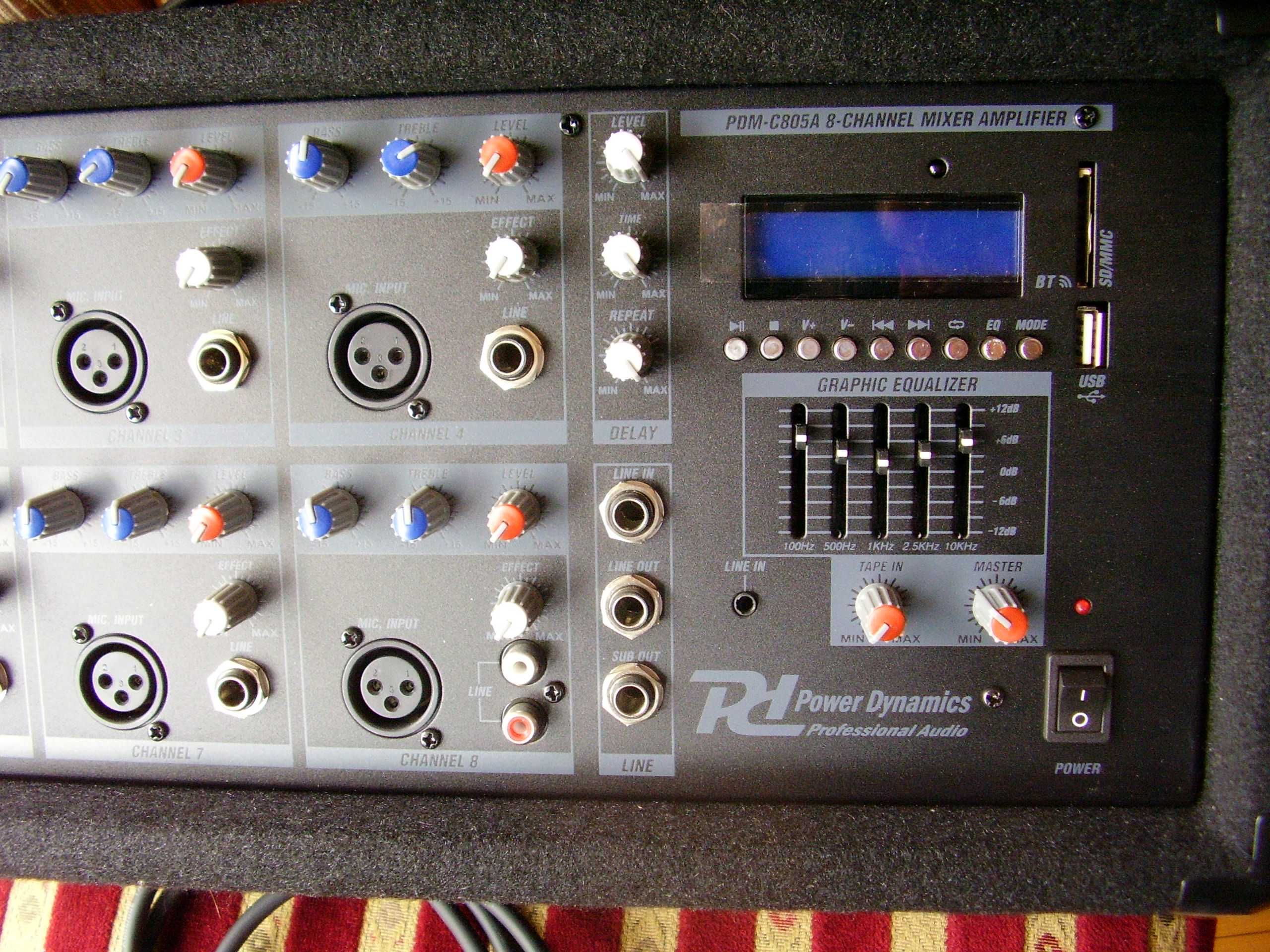 Powermikser PDM-C805A 2x100W nowy