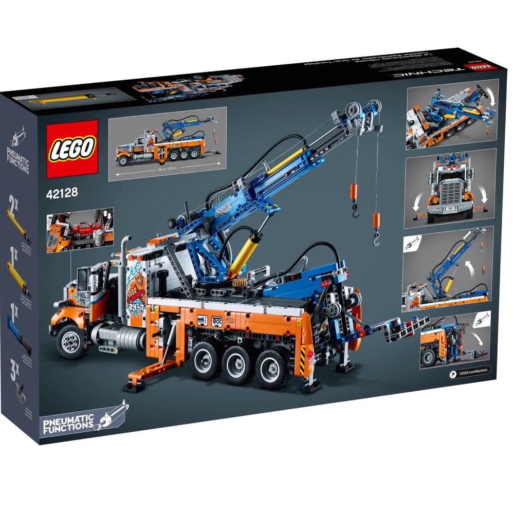 Лего LEGO Technic Вантажний евакуатор 42128