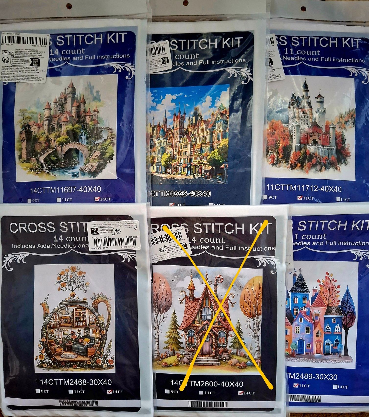 Літня Акція. Набори для вишивання Cross Stitch Kit.