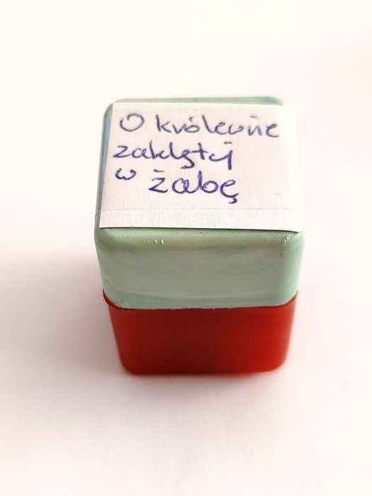 BajkA na rzutnik O KRÓLEWNIE ZAKLĘTEJ W ŻABĘ bajki na kliszach prl