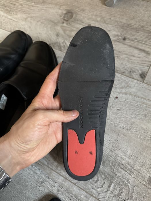 Męskie skórzane buty wsuwane Rockport