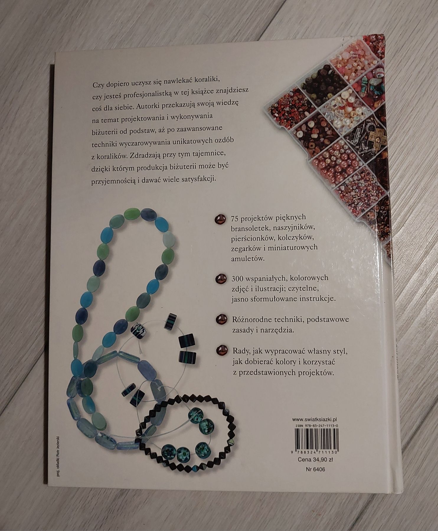 "Biżuteria z koralików" - Susan Ray, Sue Wilke. NOWA.