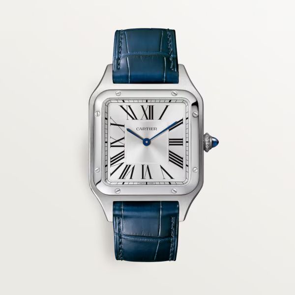 Nowy Cartier Santos Dumont Full Set L WSAA0022 zegarek męski damski ¡