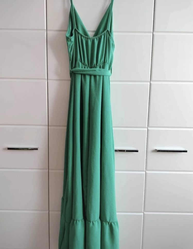 sukienka  Made in Italy w kolorze zielonym nowa z metką