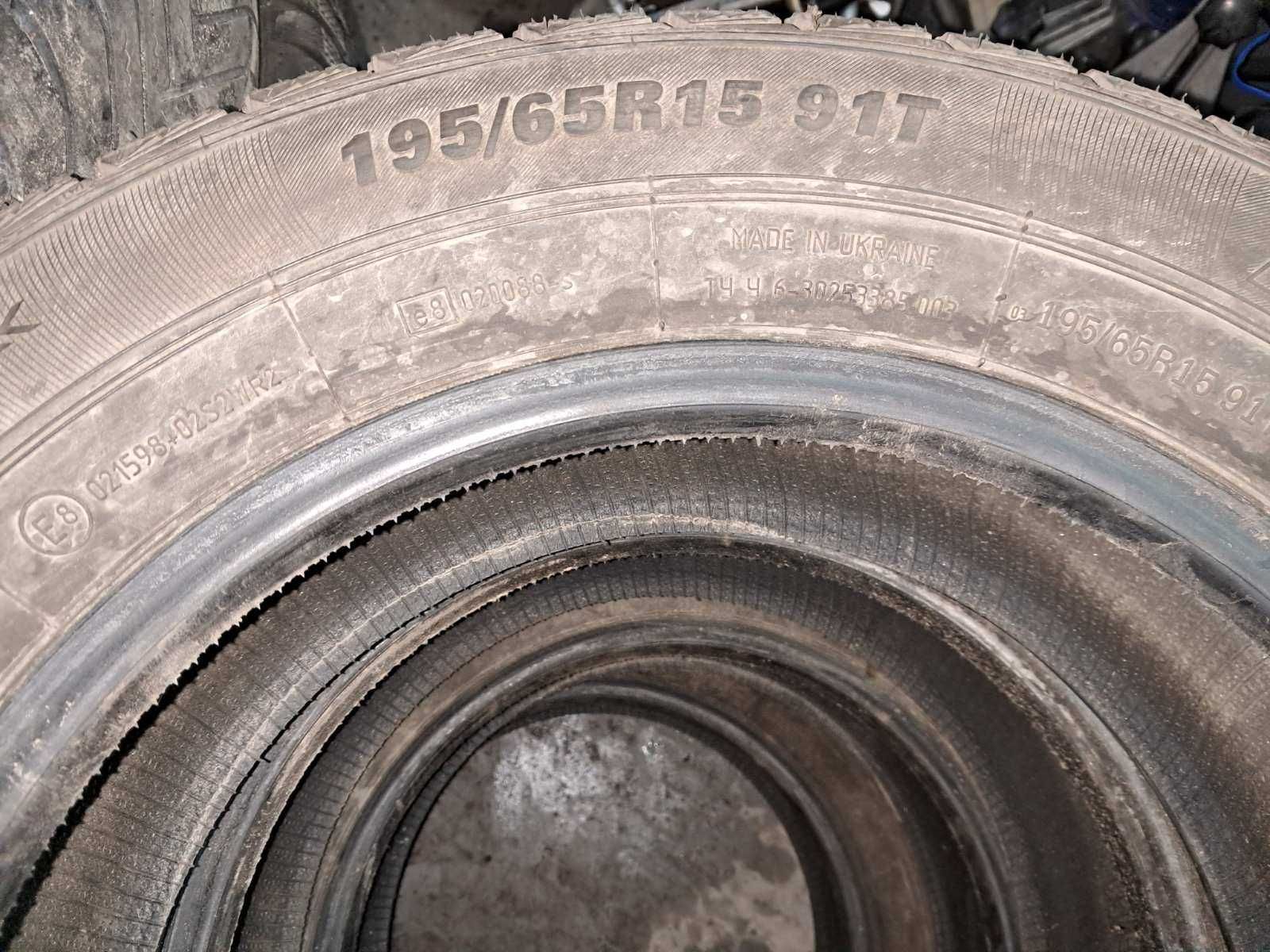Зимові шини комплект 195.65.R15 стан нової гуми
