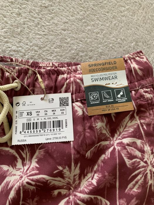 Calção Praia - Springfield - XS