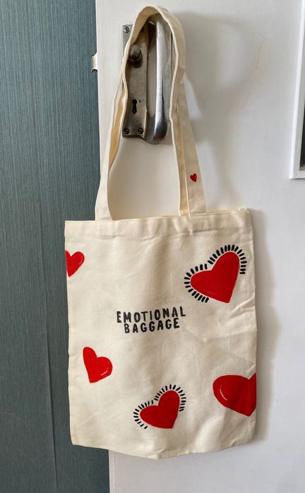 Tote bag pintado à mao