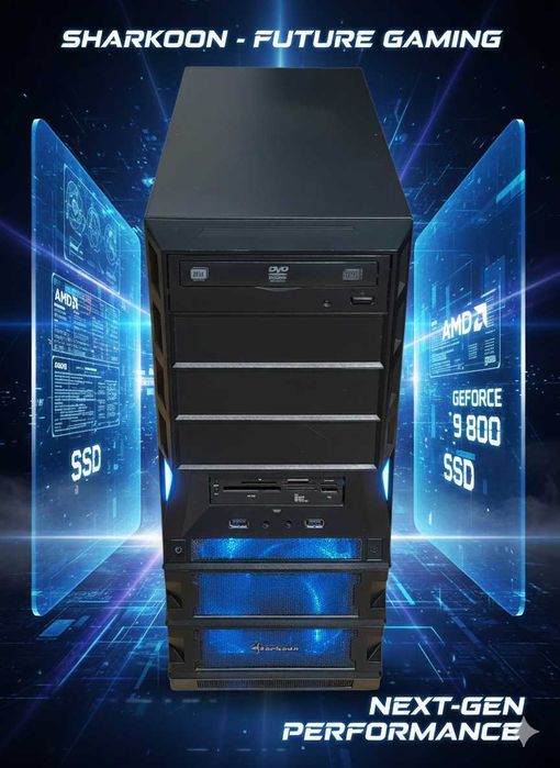 Tani PC GTAIV AMD A4-5300\12GB ram\SSD128GB\500GB\Nvidia 9800 GT