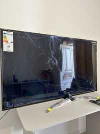 TV LG 65 polegadas com ecrã danificado