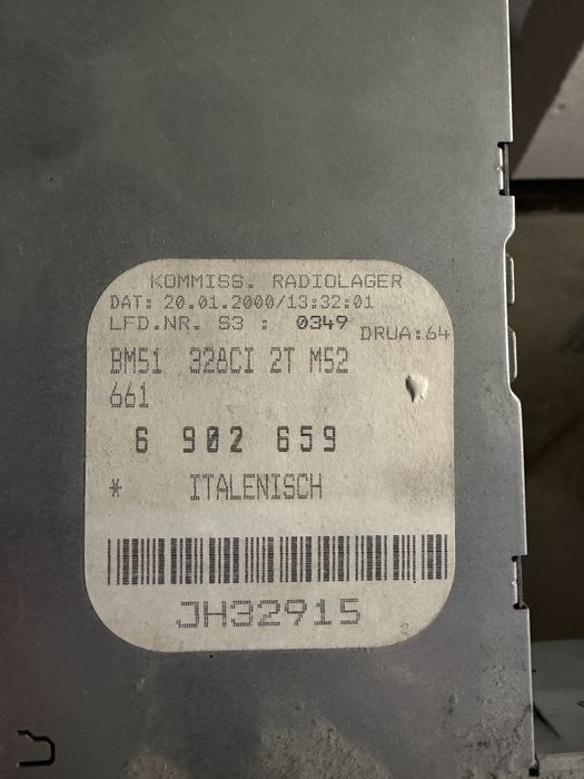 Radio Bmw e46 Business