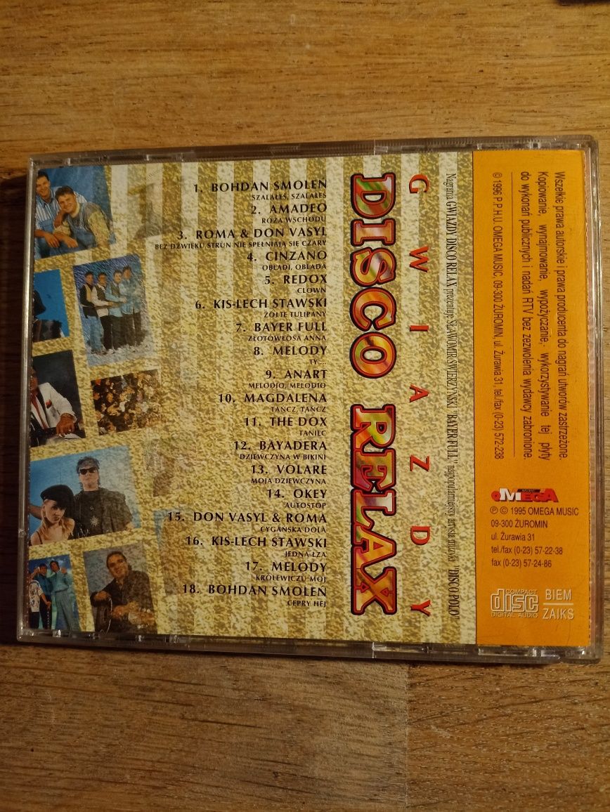 Gwiazdy Disco Relax 1996 rare