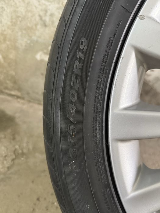 Диски литі + Шини BMW 7 R19 різношироків комплект