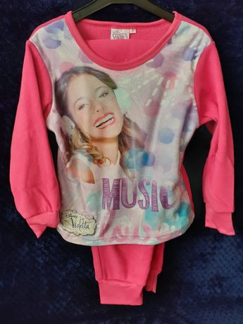 Piżama dziecięca Violetta rozmiar 98-104 Disney