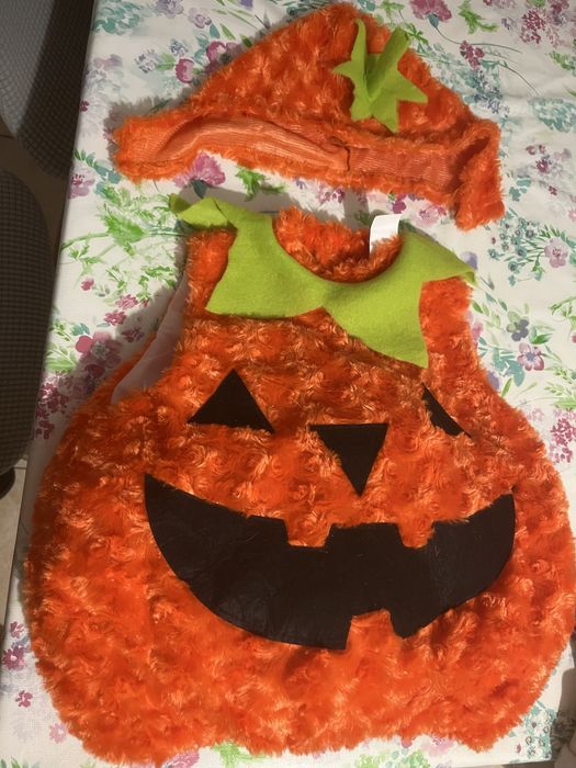 Fato halloween abobora