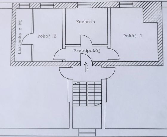 Mieszkanie M2 centrum południe