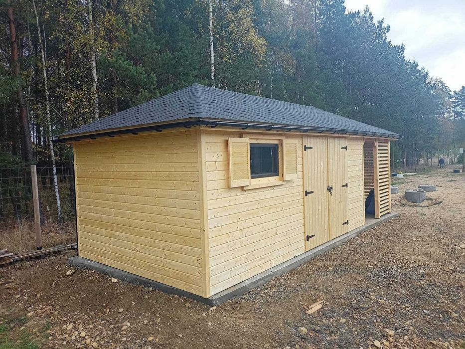 Domek narzędziowy 3x7 ogrodowy Domek drewniany Altana PRODUCENT