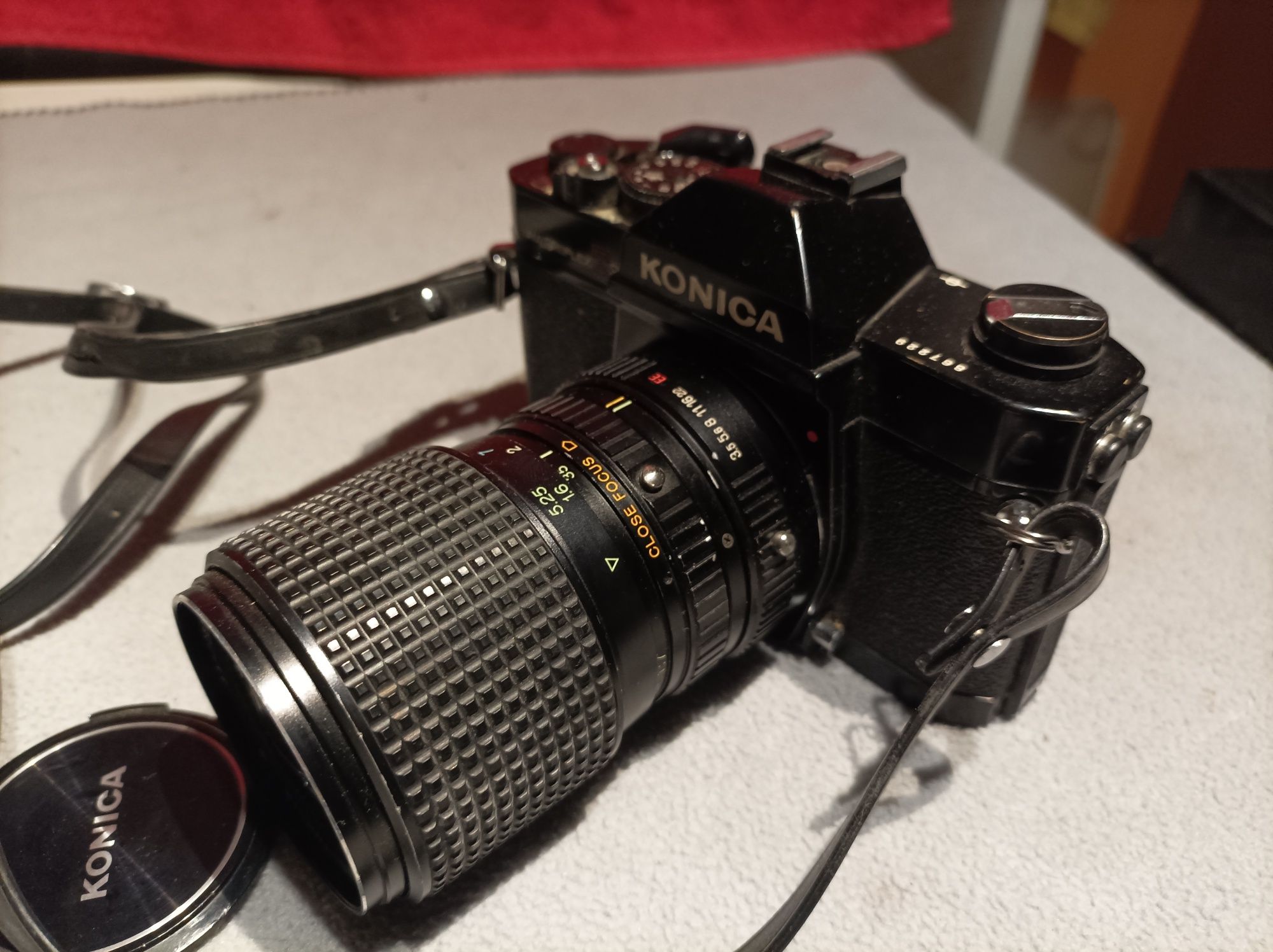 Aparat Konica Autoreflex T3 + Tokina 35-105. Idealny!. Tanio!