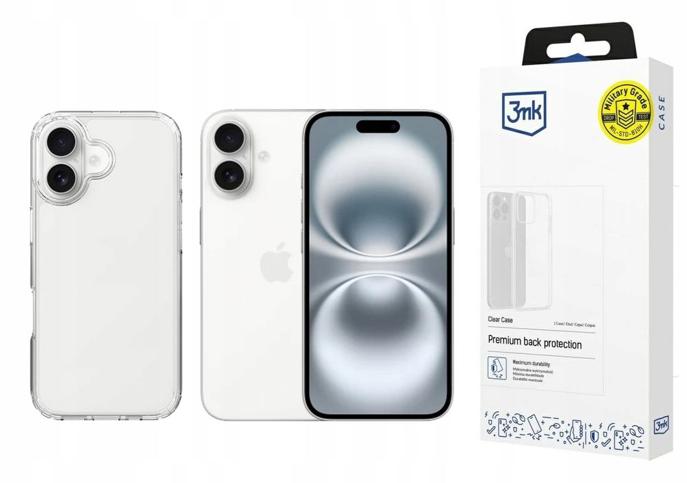 Etui Case Obudowa 3Mk Do Iphone 17 Bezbarwny