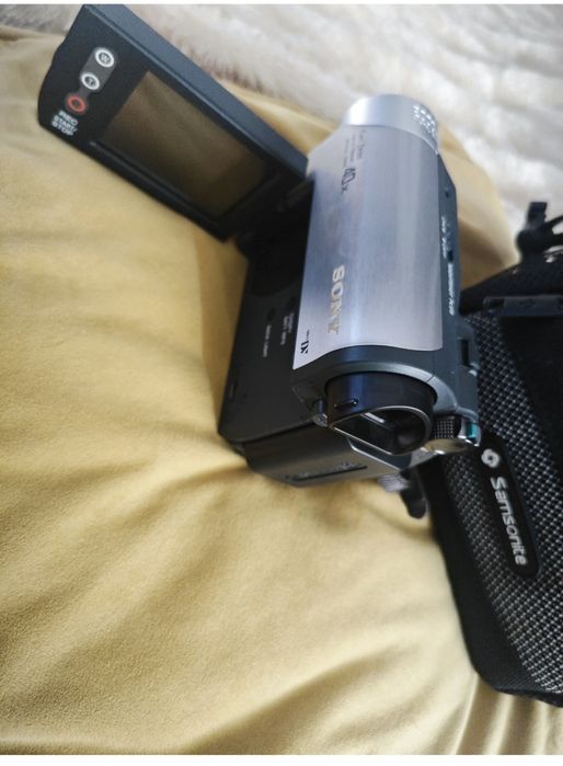 Sony DCR-HC38 MiniDV Handycam com zoom óptic