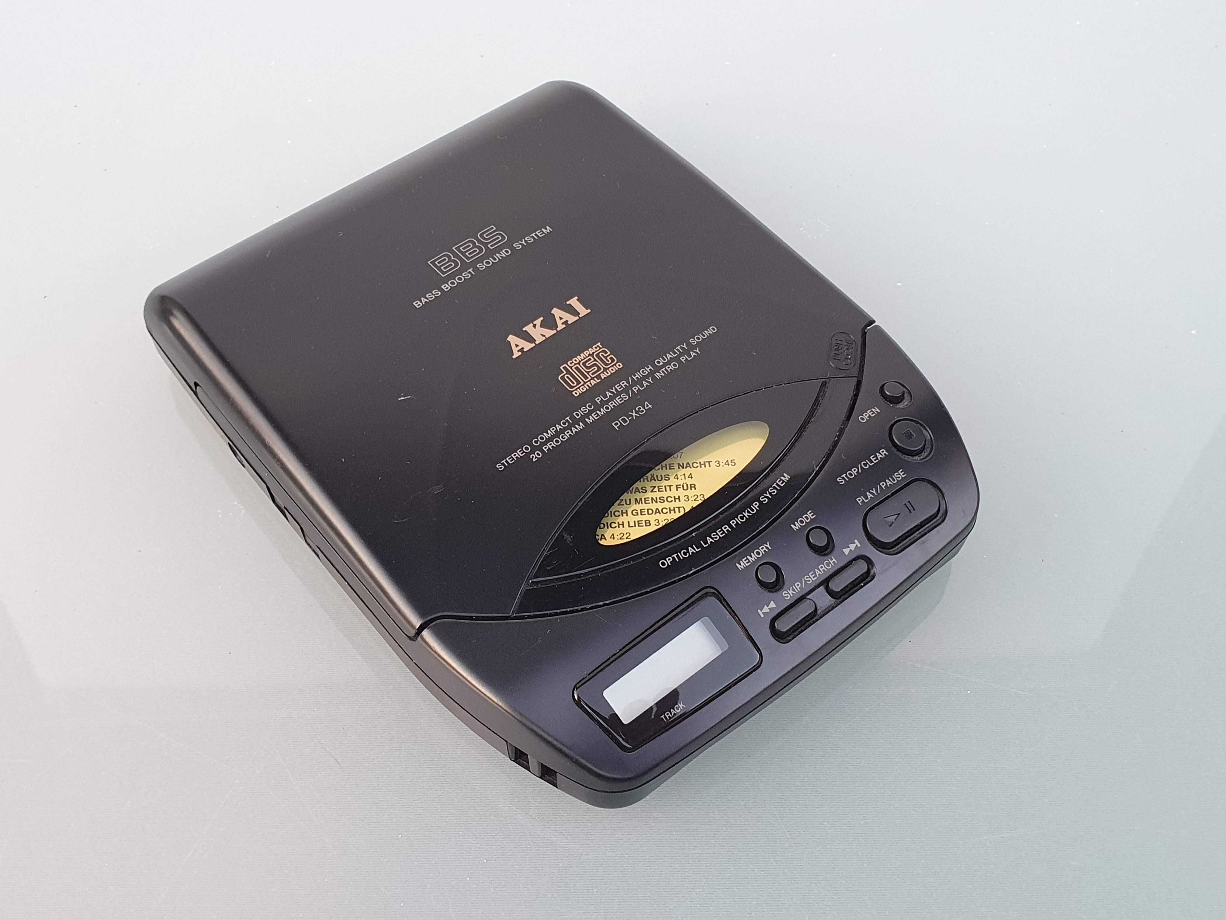 Discman Akai PD-X34 vintage