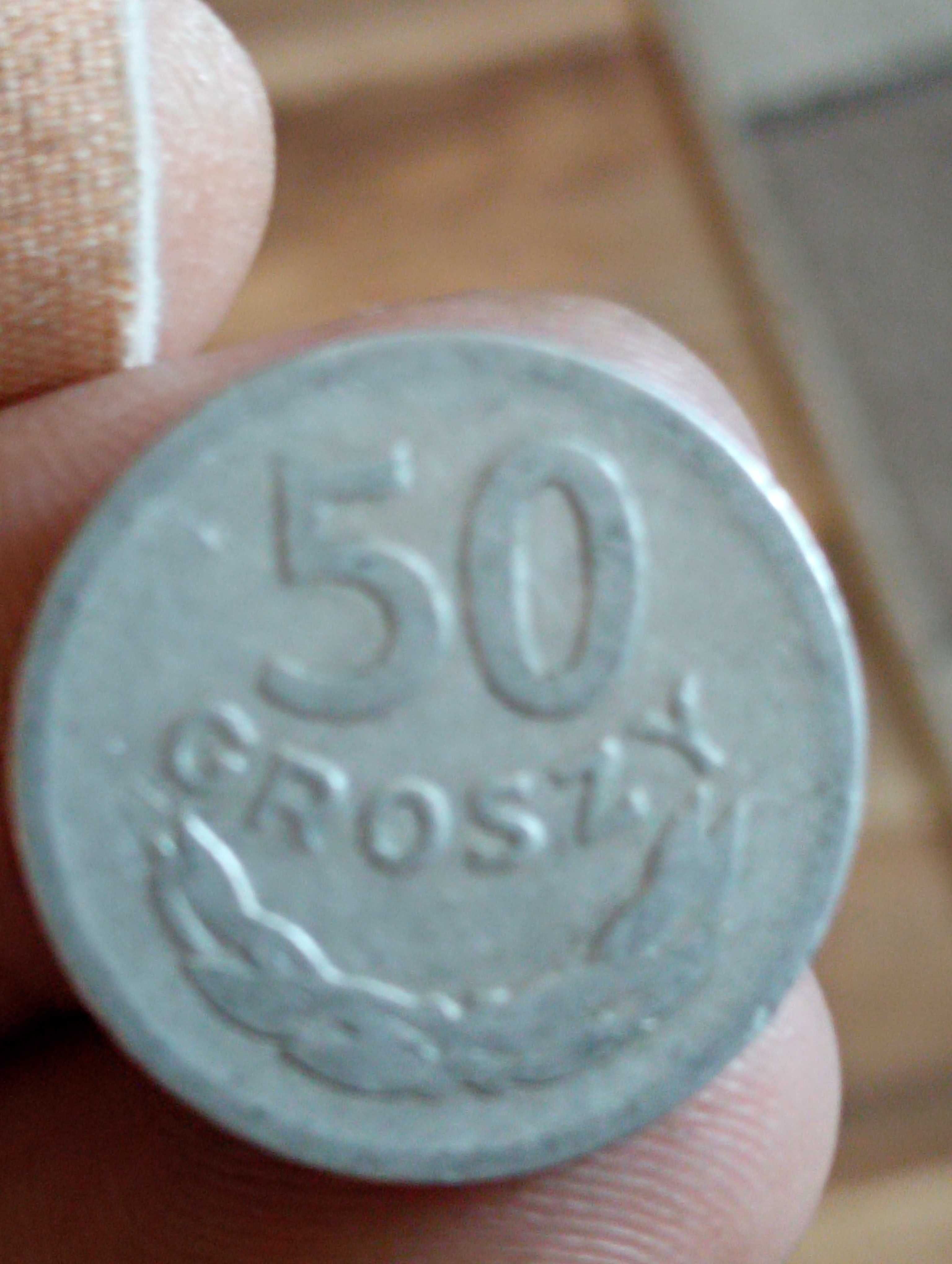Sprzedam xc monete 50 groszy 1949 bzm