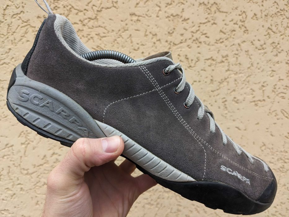 Scarpa Mojito 44.5 / 28.5см Мужские кожаные трекинговые кроссовки